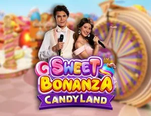 Sweet Bonanza CandyLand by Pragmatic running in the Zora.bet mobile browser